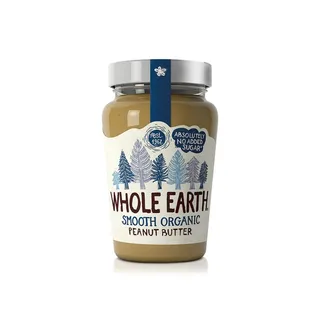 Whole Earth Organic Smooth Peanut Butter 340g