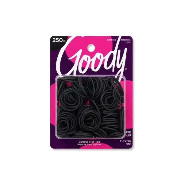 Goody Classics Rubberband Black 250 Pack