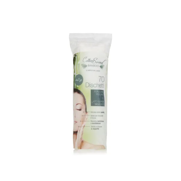 Cotton Sound Makeup Remover Cotton Pad Bamboo x 70