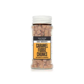 Waitrose Cooks' Ingredients Fudge Chunks 70g