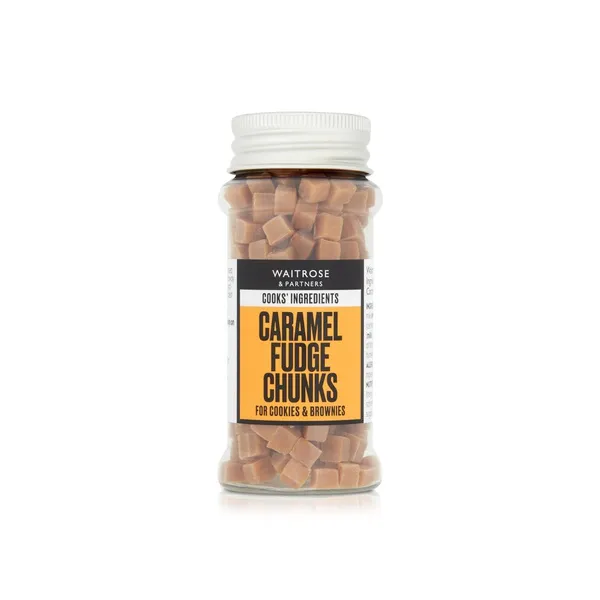 Waitrose Cooks' Ingredients Fudge Chunks 70g