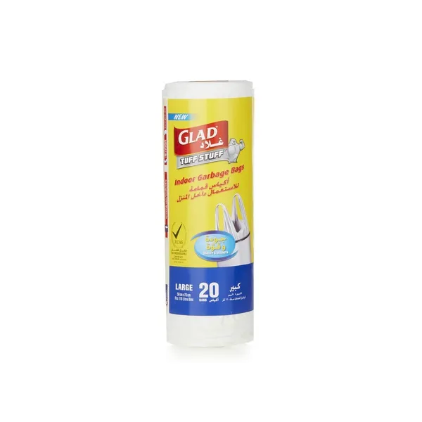 Glad Tuff Stuff Indoor Garbage Bags