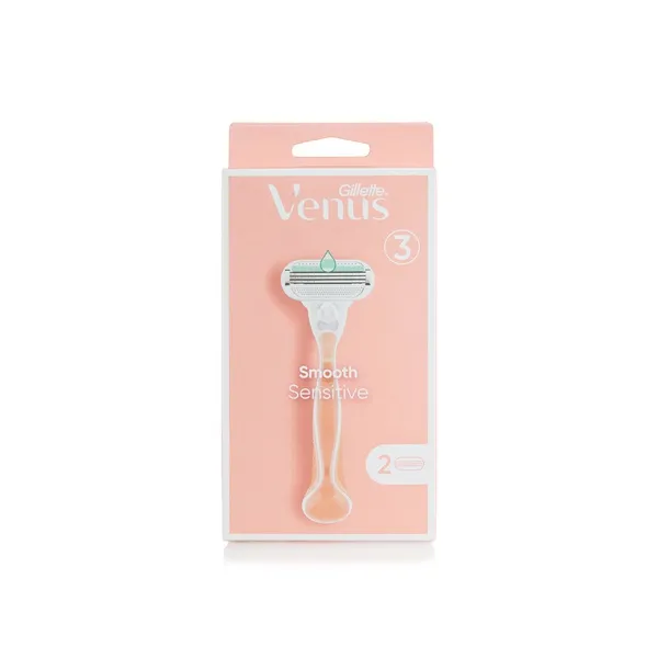 Gillette Venus Deluxe Smooth Sensitive Women's Razor and 2 Refills