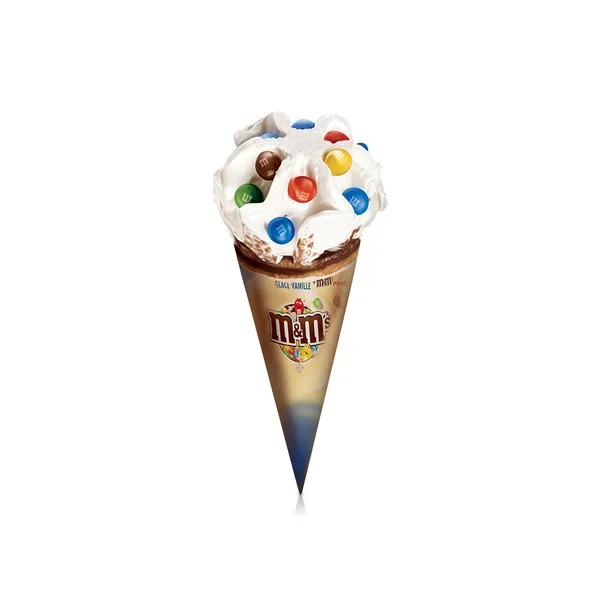 M&M'S Vanilla Ice Cream Cone