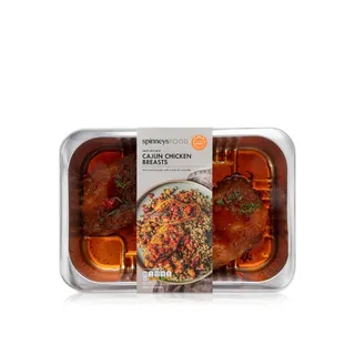 Spinneysfood Cajun Chicken Breasts 320g