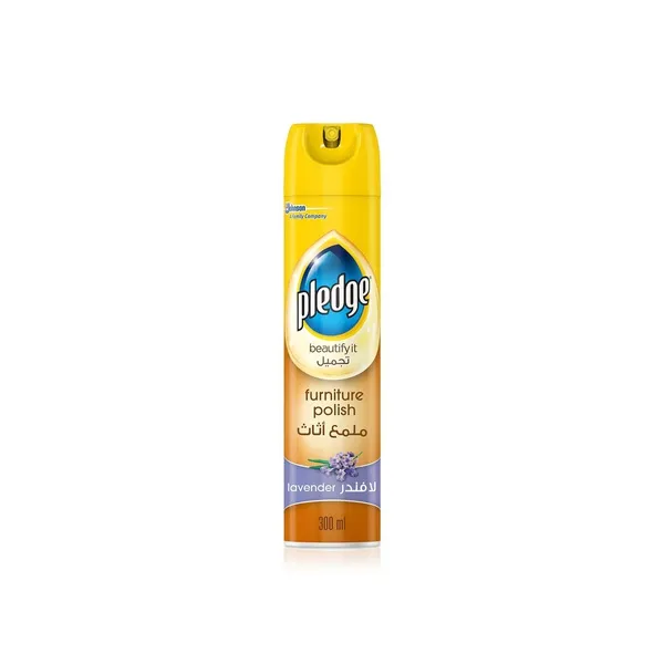 Pledge Beautify It Lavender Furniture Polish 300ml