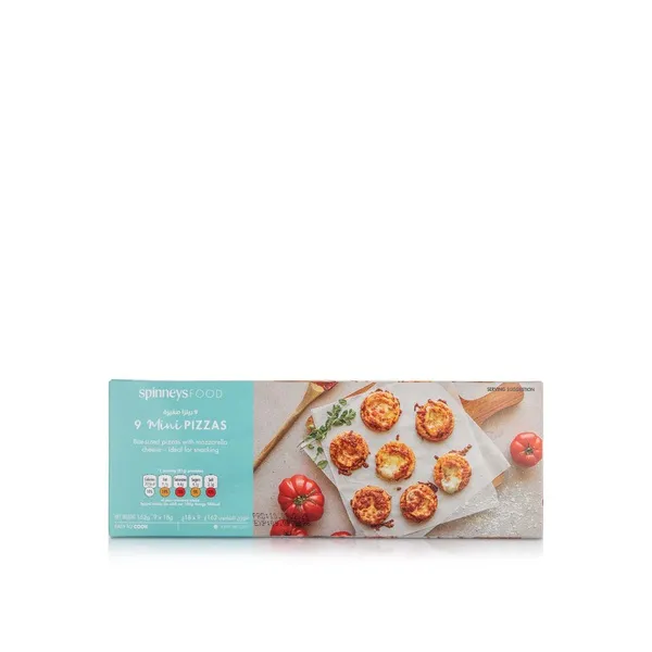 Spinneysfood Frozen Air-Fryer Mini Pizza 18g x 9 162g