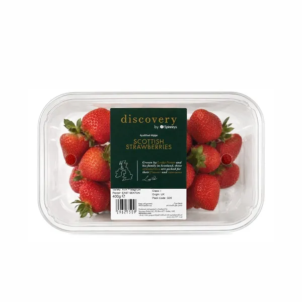 Discovery by Spinneys Premium Scottish Strawberries 400g