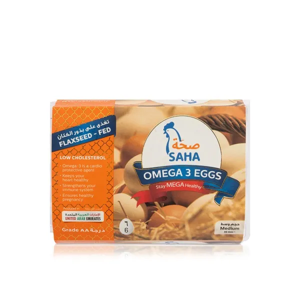 Saha Omega 3 White Eggs x 6