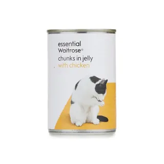 Waitrose Essential Chunks in Jelly Chicken 400g