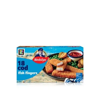 Birds Eye Frozen Cod Fish Fingers X 18