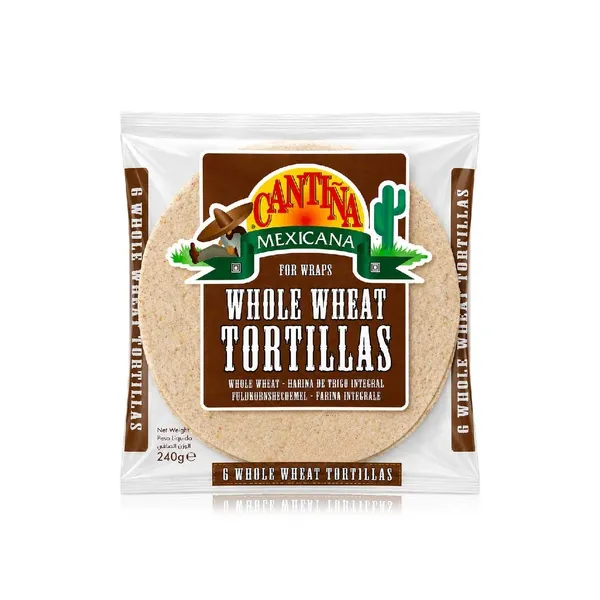 Cantina Mexicana Whole Wheat Tortilla 240g