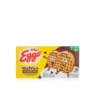 Kellogg's Eggo Frozen Chocolaty Chip Waffles 349G