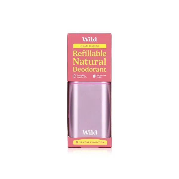 Wild Cherry Blossom Refillable Natural Deodorant 40g