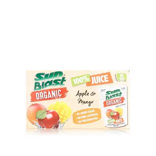 Sun Blast Organic Apple & Mango Juice 200ml
