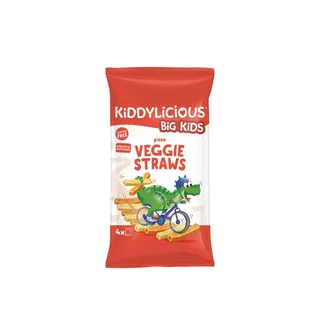 Kiddylicious Pizza Straws 3+ Years 12g x 4