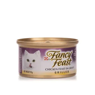 Fancy Feast Grilled Chicken in Gravy Wet Cat Food 85g
