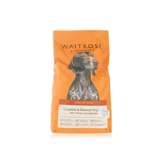 Waitrose Complete and Balanced Senior Dog Chicken and Vegetable 2.5kg
