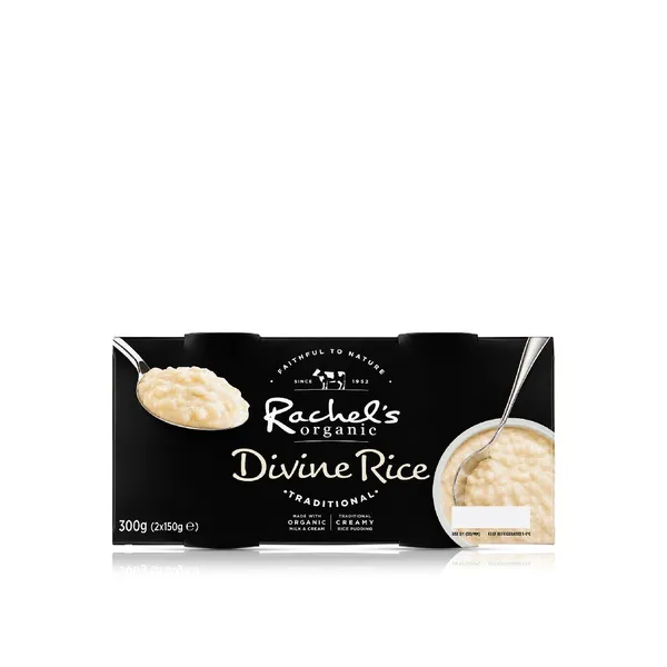Rachel's Organic Divine Rice Pudding 2 x 150g