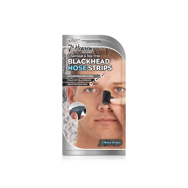 7th Heaven Mens Blackhead Nose Strips x 3