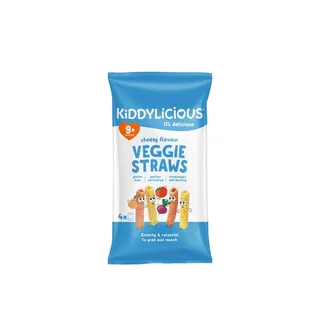 Kiddylicious Cheesy Straws 9+ Months 12g x 4