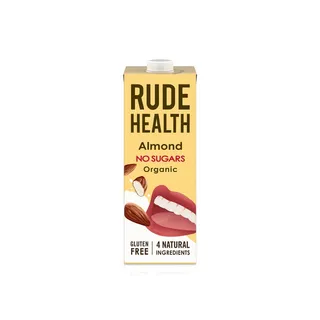 Rude Health Organic Sugar Free Almond Drink 1 litre