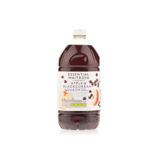 Waitrose Essential No Added Sugar Apple and Blackcurrant Fruit Squash 1.5 litre