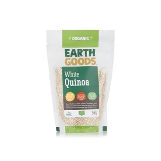Earth Goods Organic White Quinoa 340g