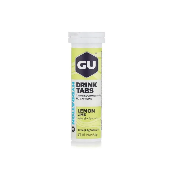 Gu Lemon and Lime Flavoured Drink Tabs 54g
