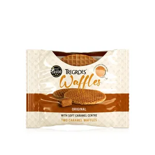 Tregroes Two Toffee Waffles 65g