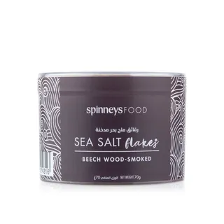 Spinneysfood Beech Wood Smoked Sea Salt Flakes 70g
