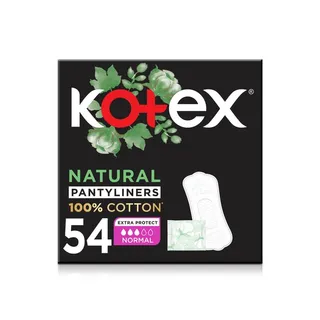 Kotex Natural Panty Liners Normal 54s