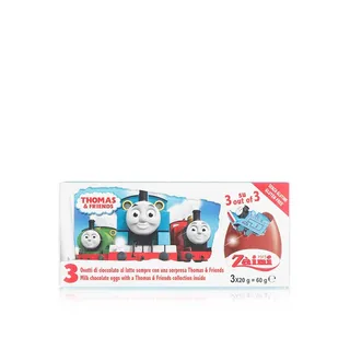 Zaini Boy Character Chocolate Egg x 3 60g