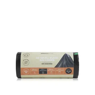 Spinneyshome Small Garbage Bags Black x30