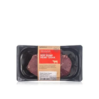 Spinneysfood Grass Fed Beef Rump Heart Steak