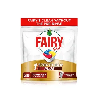Fairy Dishwasher One Step Clean Plus Capsules x 30