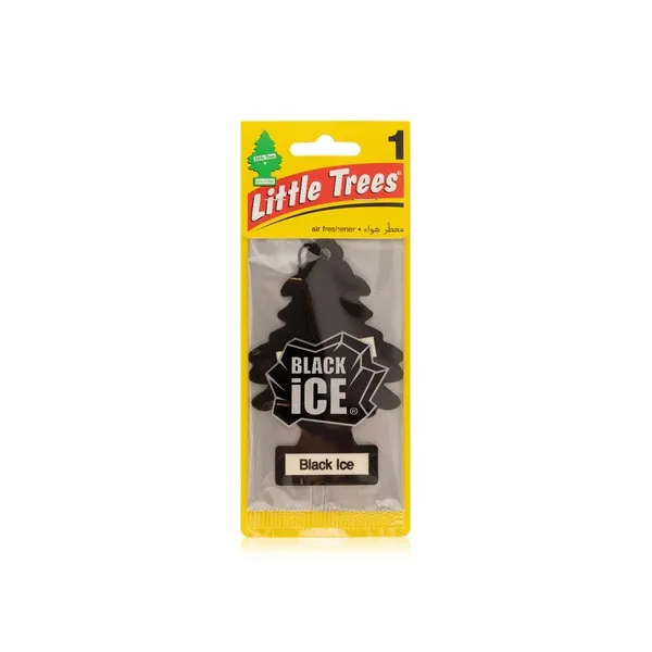 Little Trees Paper Car Air Freshener Tree Black Ice