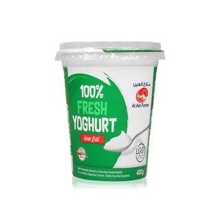 Al Ain Farms Yoghurt Fresh Low Fat 400g