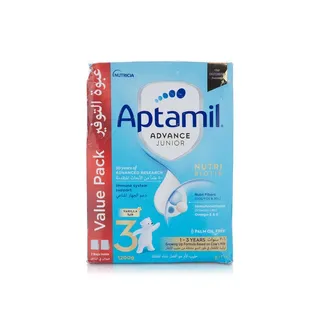 Aptamil Advance Junior 3 Nutri Biotik Growing Up Milk Formula 1.2kg x 2