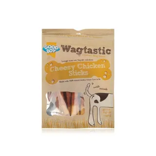 Wagtastic Cheesy Chicken Sticks 70g