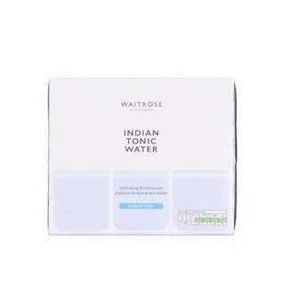 Waitrose No Added Sugar Indian Tonic Water 250ml 6 Cans