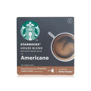 Starbucks House Blend Dolce Gusto Coffee Capsules 102g