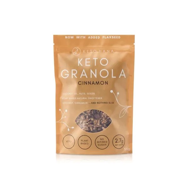 Keto Hana Cinnamon Granola 300g