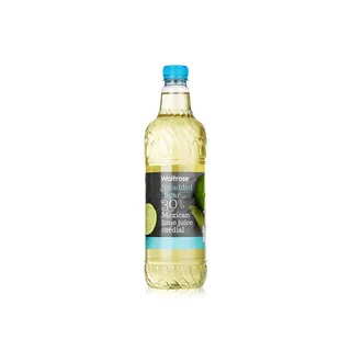 ويتروز كورديال عصير الليمون الأخضر المكسيكي مركّز بنسبة 30% خالٍ من السكّر المُضاف 1 ليتر