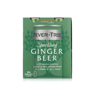 Fever Tree Ginger Beer 250ml x 4