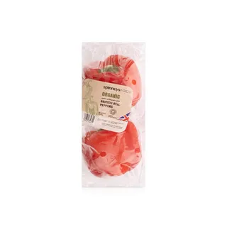 Spinneysfood Organic British Bell Peppers 2s