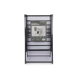 Lock & Lock Strong Laundry Drying Rack Black 150x 60x 100cm