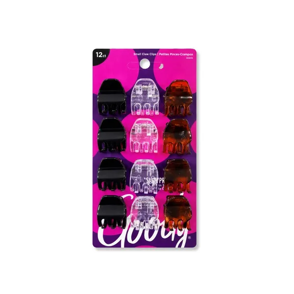 Goody Small Half Claw Clips 12s