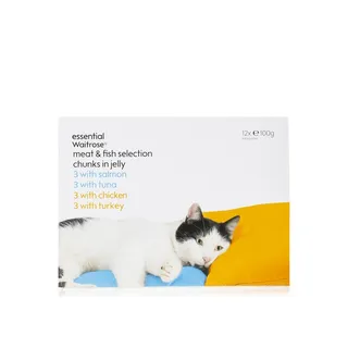 Waitrose Meat and Fish Selection 12 x 100g