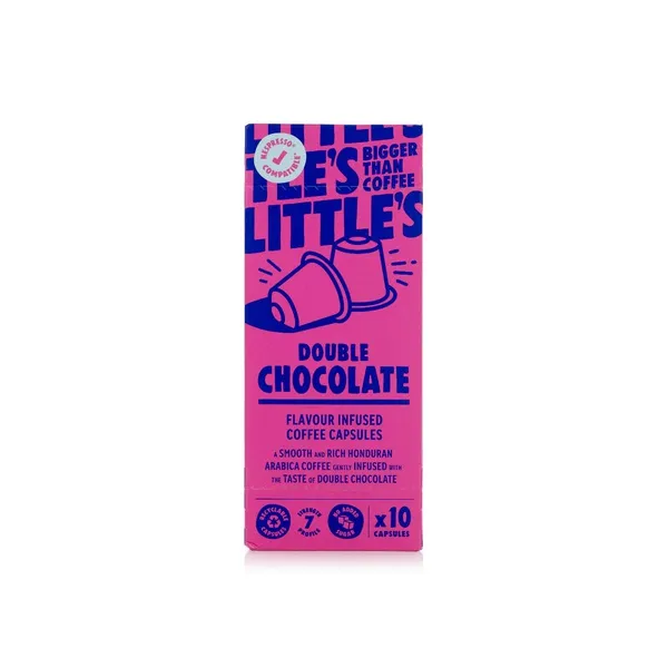 Little's Double Chocolate Flavour Infused Nespresso Coffee Capsules 55g
